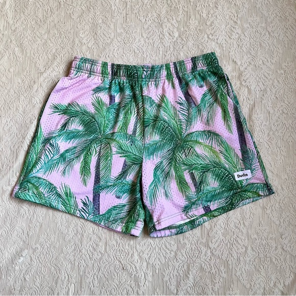 Duvin palm mesh drawstring shorts - Picture 2 of 12